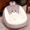 PaMut Couette en Peluche futon Jouet en Peluche Coussin Coussin Coussin décoration Animale Shiba Inu Chien Chat Lapin Renard 