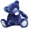 Doudou et Compagnie - Ours En Peluche Paillettes - 37 cm - Bleu Nuit - Ours Collection - DC3590