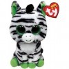 Ty - Ty36036 - Peluche - Beanie Boos - Moyen - Zig-Zag Le Zèbre - 15 Cm