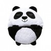 ETRAVEL Nappers Sac de couchage pliable 2 en 1 pour enfants avec oreiller - Motif panda - 180 x 70 cm