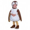 Horror-Shop Petit Costume de bébé Chouette Hibou en Peluche M