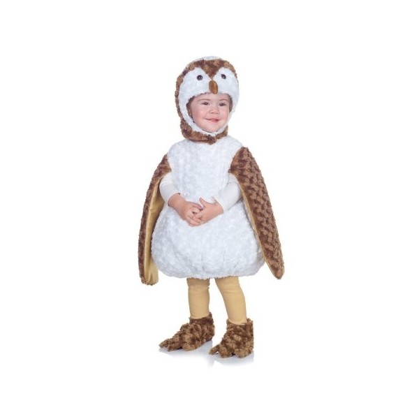 Horror-Shop Petit Costume de bébé Chouette Hibou en Peluche M
