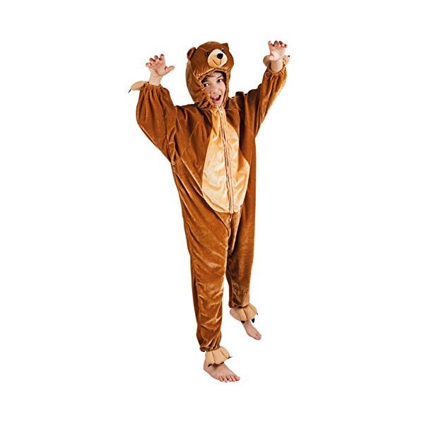 Aptafêtes - CS850113 - Costume - Peluche - Ours Max - Taille 140 cm