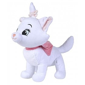 Simba 6315877014 Disney Animals Marie, Peluche 40 cm, Peluche dès Les Premiers Mois de la Vie