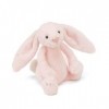 Jellycat Bashful Pink Bunny Rattle - L: 8 cm x l: 9 cm x h: 18 cm