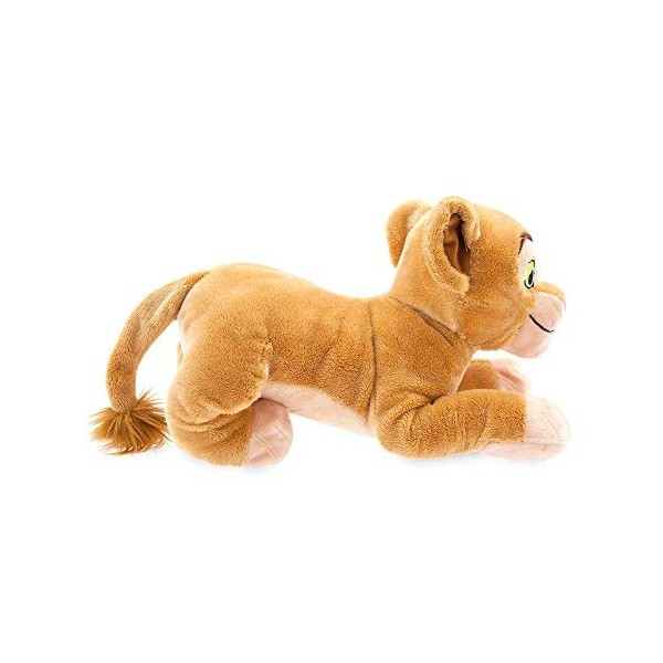 Disney Store Peluche Nala, Le Roi Lion, 42 cm / 16,5", Peluche en Tissu Doux avec détails brodés et Pose espiègle, Convient à