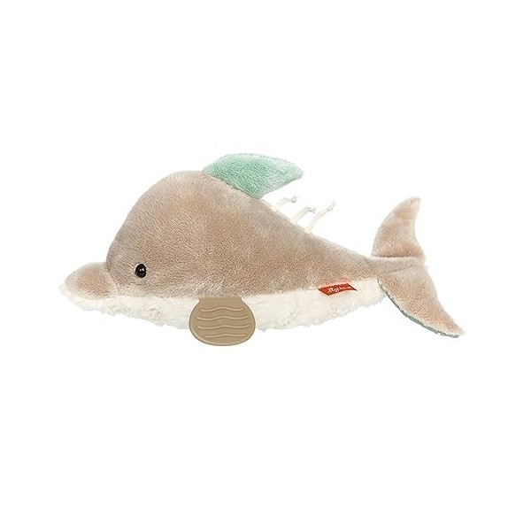 Sigikid 43164 Jouet en Peluche pour bébé Motif éléphant Menthe/Gris