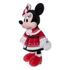 Disney Minnie Mouse Holiday Plush Medium 16 1/2 Inches