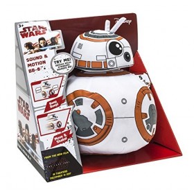 Disney- Star Wars BB-8 en Peluche avec Effets Sonores, 75982