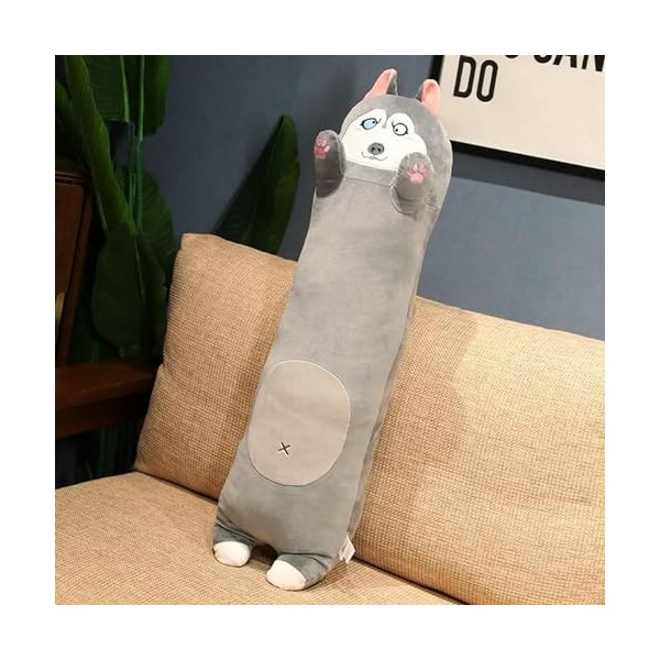 NOpinz Kawaii Doux Long Chien poupée en Peluche Mignon Oreiller Peluche Chiot Animal Jouet Oreiller Sieste lit Tapis de Somme