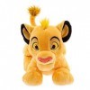 Disney Store Peluche Simba, Le Roi Lion, 41 cm / 9", Peluche fabriquée en Tissu Doux au Toucher, avec des détails brodés et Q