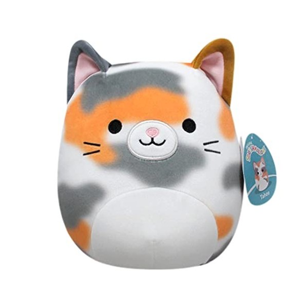 Squishmallows Chat Tahoe Tortue - Little Ultrasoft Officiel Kelly Peluche - 20,3 cm