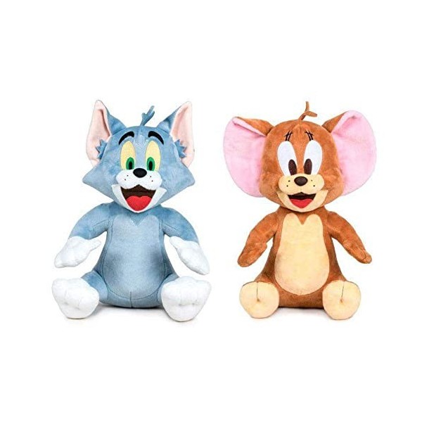 Play by Play Peluches Tom ET Jerry Couple 40 CM
