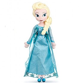 La Reine des Neiges Elsa Anna Animaux en peluche Dessin animé Reine des Neiges Princesse Poupées remplies Sœur congelée Poupé