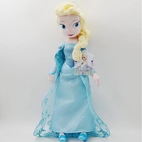 La Reine des Neiges Elsa Anna Animaux en peluche Dessin animé Reine des Neiges Princesse Poupées remplies Sœur congelée Poupé