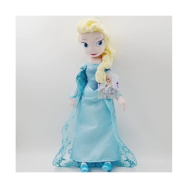 La Reine des Neiges Elsa Anna Animaux en peluche Dessin animé Reine des Neiges Princesse Poupées remplies Sœur congelée Poupé