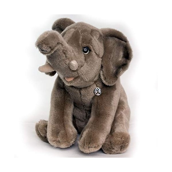 Peluche éléphant assis 28 cm * Bongo