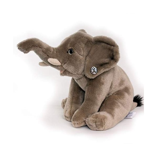 Peluche éléphant assis 28 cm * Bongo