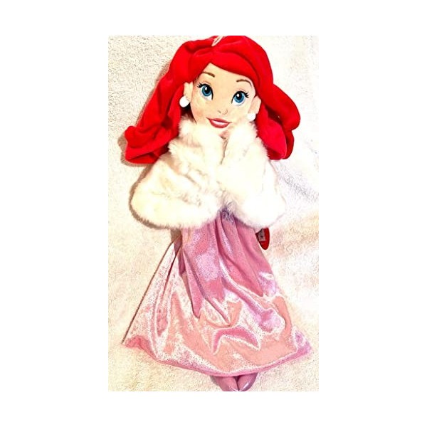 Di Little Mermaid Ariel Poupée en peluche douce Veste de vacances dhiver