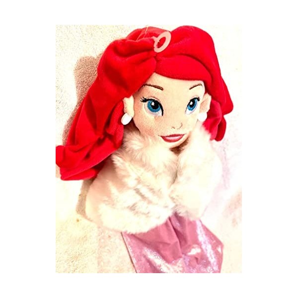 Di Little Mermaid Ariel Poupée en peluche douce Veste de vacances dhiver