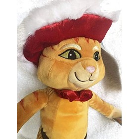 Di Shrek Chat dans des bottes de Noël en peluche douce 40,6 cm