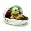Star Wars Yoda Lenfant dans un berceau en peluche