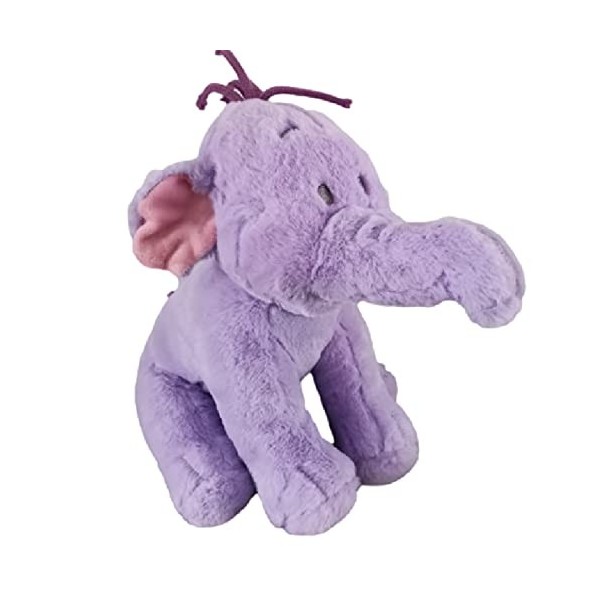 qiegui Kawaii Winnie lourson Peluche Peluche Heffalump 26 cm, adorable oreiller en peluche animaux violet éléphant jouets ca