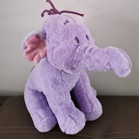 qiegui Kawaii Winnie lourson Peluche Peluche Heffalump 26 cm, adorable oreiller en peluche animaux violet éléphant jouets ca