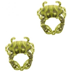 ibasenice 2 Pièces Oreiller De Crabe Jouets De Locéan Traversin Décoratif Décoration Dintérieur Traversins Canapé Oreillers