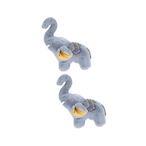 ibasenice Poupée en Peluche Jouet Éléphant pour Bébé Décoration De Pâques Jouet en Peluche Éléphant Mini Éléphant en Peluche 