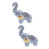 ibasenice Poupée en Peluche Jouet Éléphant pour Bébé Décoration De Pâques Jouet en Peluche Éléphant Mini Éléphant en Peluche 