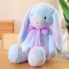 GagaLu Longues Oreilles Peluche Lapin Rêve Arc-en-Ciel Coloré Jouets en Peluche Animal Lapin en Peluche Poupée Enfants Jouets