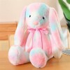 GagaLu Longues Oreilles Peluche Lapin Rêve Arc-en-Ciel Coloré Jouets en Peluche Animal Lapin en Peluche Poupée Enfants Jouets