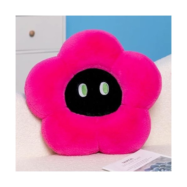 GagaLu Bande Dessinée Fleur en Peluche Coussin en Peluche Plante Fleur Coussin Chaise Voiture Décoration Cadeau D’Anniversair