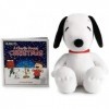 Peanut Plush Snoopy Ensemble livre et peluche de Noël Charlie Brown 30,5 cm