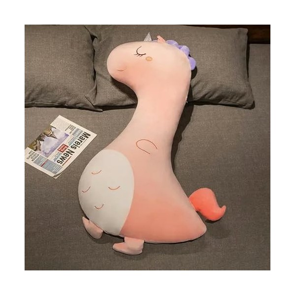 NOpinz Canapé Peluche Animal Peluche Dinosaure oie poupée Long Oreiller Grand Oreiller décoration Cadeau Enfants Anniversaire