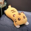 EacTEL Mignon Tigre en Peluche Poupée en Peluche Animal Oreiller Dessin Animé en Peluche Jouet Mignon Coussin Cadeau D’Annive