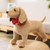 KiLoom Nouveau Simulation Chien en Peluche Jouet Doux Peluche Chien Golden Retriever Chihuahua Bouledogue Shar Pei Poméranie 