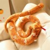 Python doré Serpent géant Jouet en Peluche Serpent en Peluche Enfants garçon Cadeau décor à la Maison 300cm 20