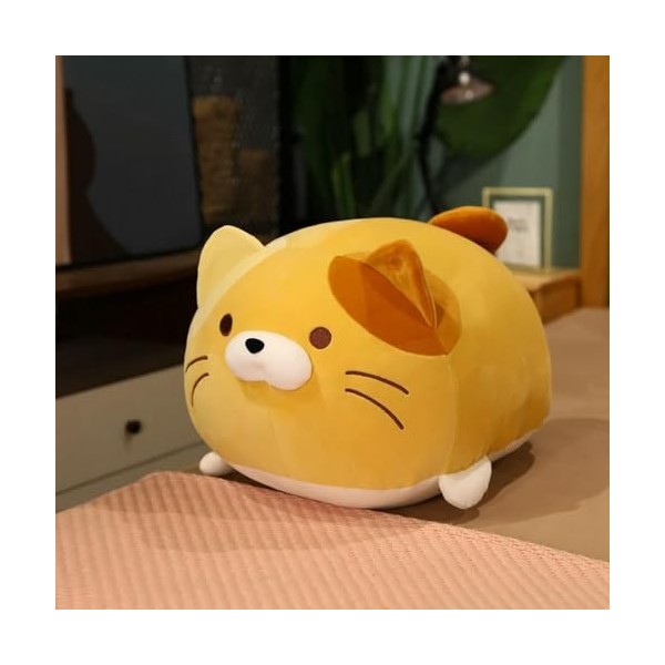 SaruEL Mignon Chat Peluche Jouet Peluche Animal Chat poupée Bande dessinée Oreiller de Couchage canapé Coussin Chambre décora