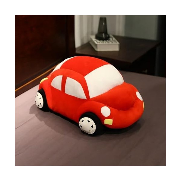 SaruEL Mignon Enfants modèle de Voiture en Peluche Jouet Kawaii Dessin animé Voiture Forme Oreiller pour Enfants Cadeau d’Ann