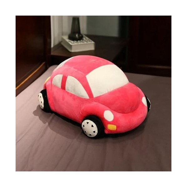 SaruEL Mignon Enfants modèle de Voiture en Peluche Jouet Kawaii Dessin animé Voiture Forme Oreiller pour Enfants Cadeau d’Ann