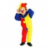 Amosfun Costume de clown amusant pour enfants - Costume de cirque pour cosplay, Halloween, bal masqué, performance - Pyjama p