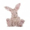 Wrendale - PLUSH001 - Jouet en Peluche Rowan Rabbit avec Sac en Lin, 26 cm x 22 cm