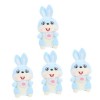 ibasenice 2 Pièces Lapin en Peluche Jouets pour Enfants Jouets en Peluche Enfants Ensemble De Jeu Décor De Maison Décorations