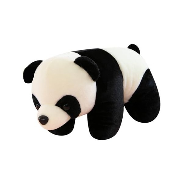 HYSTERIA Jouets en Peluche Poupée Panda géant simulée, Jouet en Peluche, Cadeau danniversaire, poupée Panda couché Mignon, O