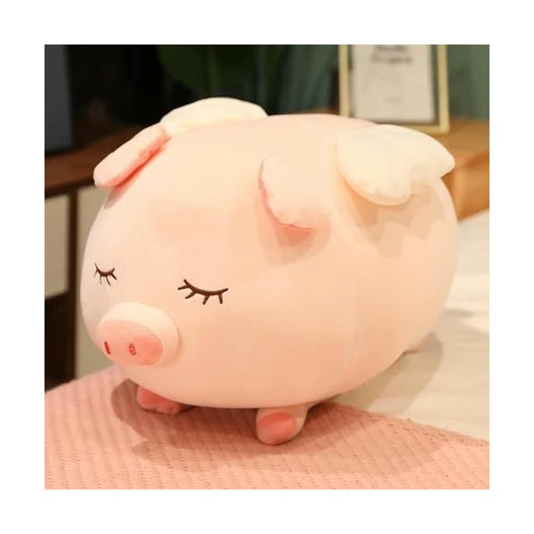 Peluche Poupée Peluche Kawaii Piggy Toy Animal Doux Peluche Oreiller Enfant Cochon Anniversaire Cadeau de Noël 55cm 1