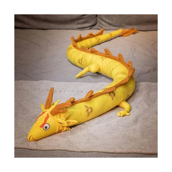 Zodiaque Dragon Peluche Jouet Dinosaure en Peluche poupée Animal Oreiller Cadeau d’Anniversaire garçon Enfants Cadeau de Noël