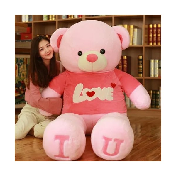 Ours en Peluche Jouet en Peluche Mignon Ours en Peluche Poupée Amant Ours Enfants Jouet Cadeau d’Anniversaire pour Petite Ami