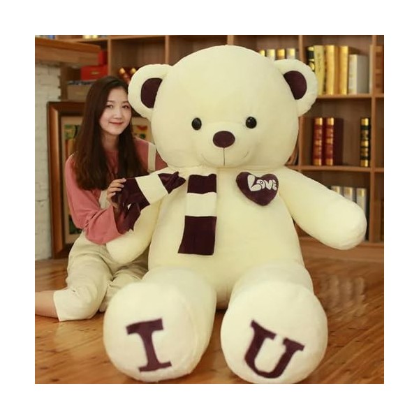 Ours en Peluche Jouet en Peluche Mignon Ours en Peluche Poupée Amant Ours Enfants Jouet Cadeau d’Anniversaire pour Petite Ami